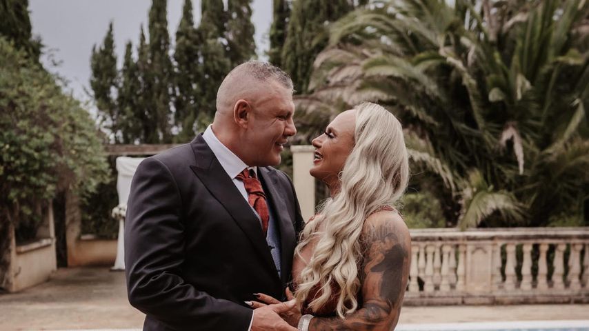 Andreas und Caro Robens bei ihrer zweiten Hochzeit