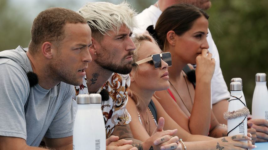 Andrej Mangold, Mike Heiter, Laura Morante und Jenefer Riili bei "Kampf der Realitystars"