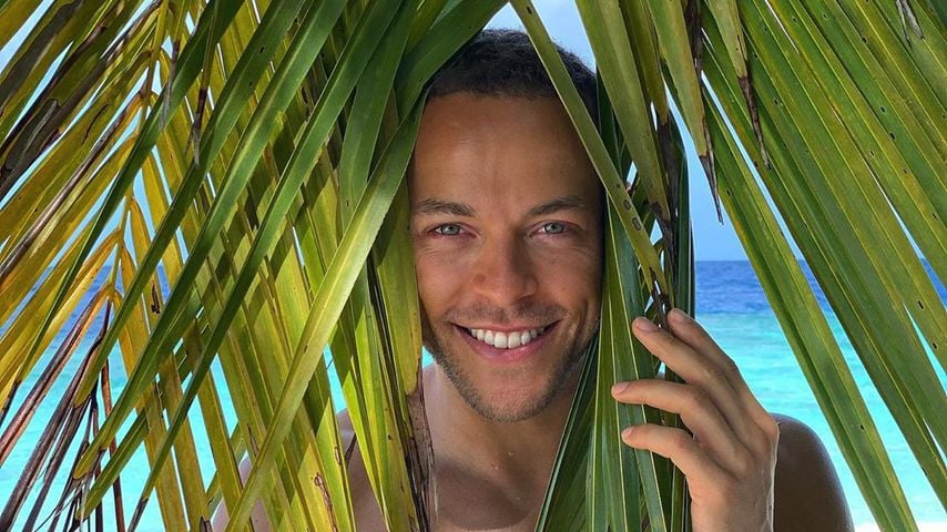 Andrej Mangold im Urlaub auf den Malediven