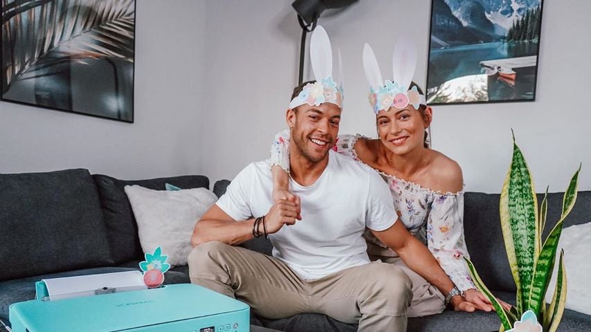 Andrej Mangold und Jennifer Lange an Ostern 2020