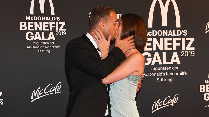 Andrej Mangold und Jennifer Lange auf der McDonald's Benefiz Gala