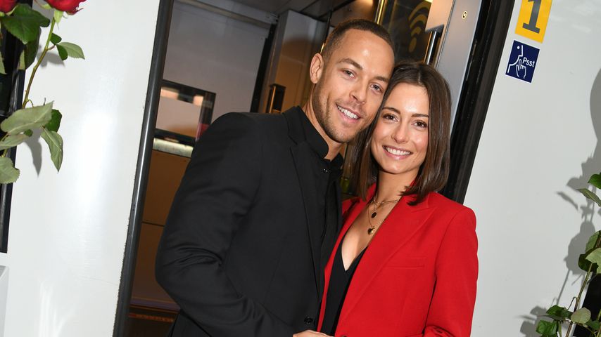 Andrej Mangold und Jennifer Lange im Februar 2020 in Frankfurt