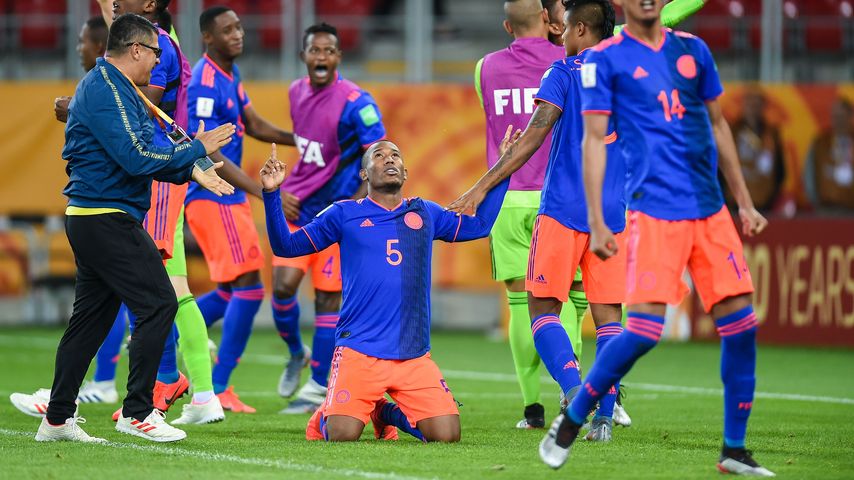 Andrés Balanta bei der U20-Fußballweltmeisterschaft in Polen im Juni 2019