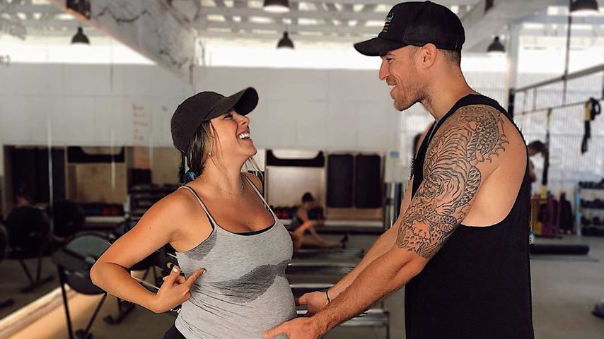 Daniella Monet und Andrew Gardener, September 2019