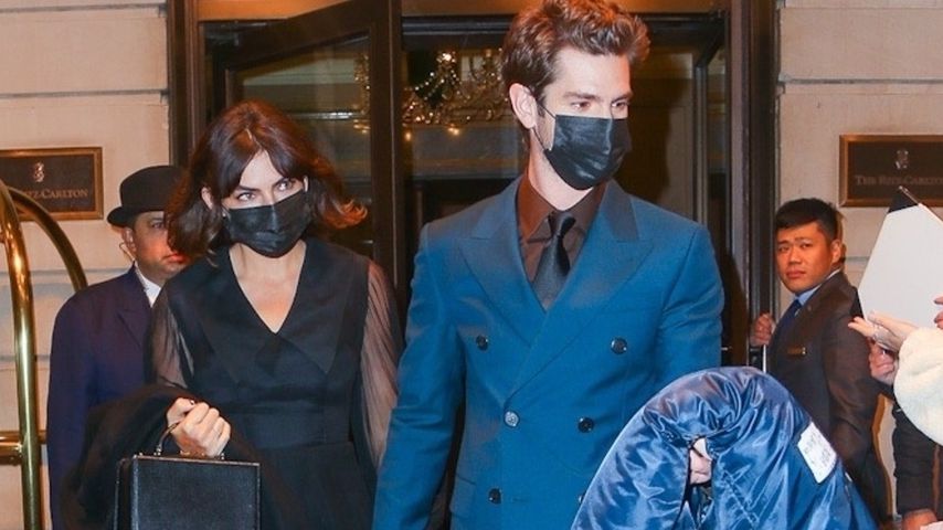 Andrew Garfield und Christine Gabel