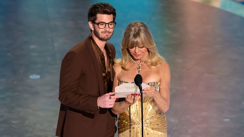 Andrew Garfield und Goldie Hawn bei den Oscars 2025