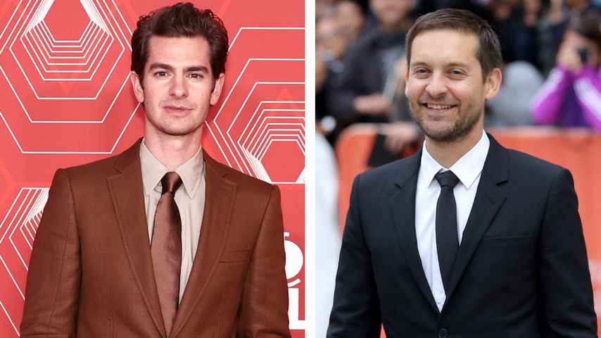 Andrew Garfield und Tobey Maguire schauten heimlich Premiere