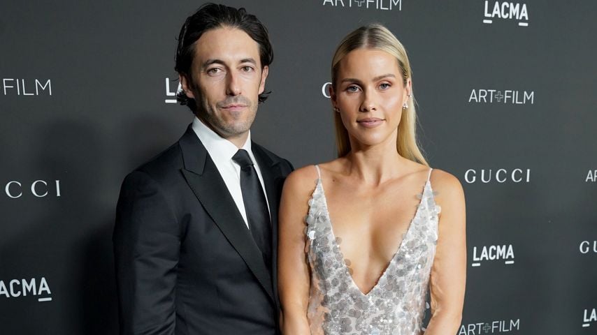 Andrew Joblon und Claire Holt im November 2021