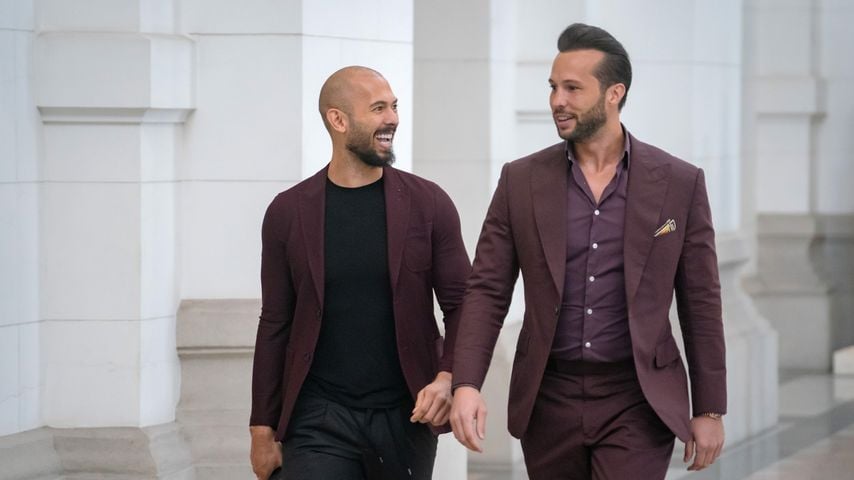 Andrew Tate und Tristan Tate, Oktober 2024