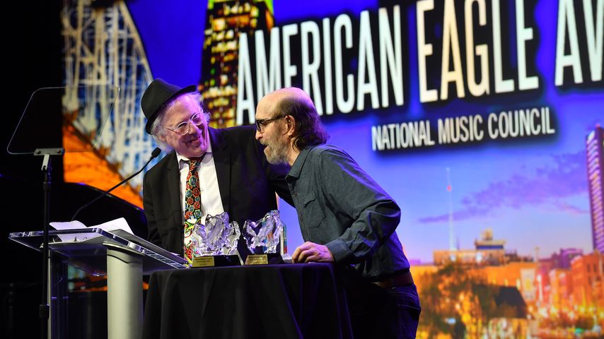 Andrew Thomas und George Winston, Juli 2019