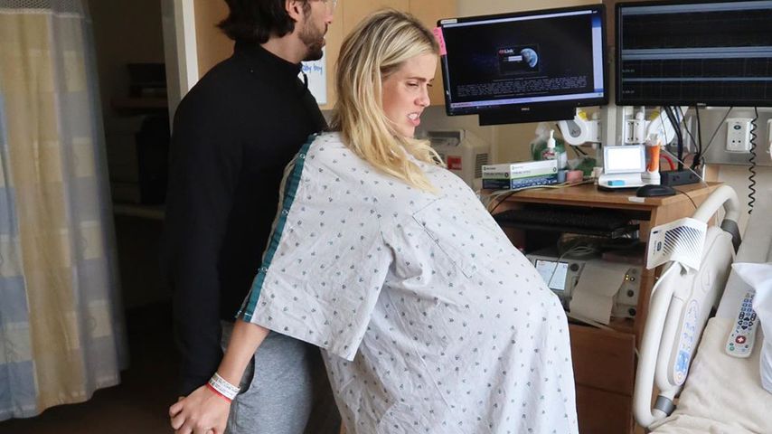 Andrew Joblon und Claire Holt, 2019
