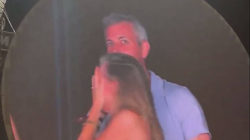 Andy Byron und Kristin Cabot auf der Kiss-Cam eines Coldplay-Konzerts