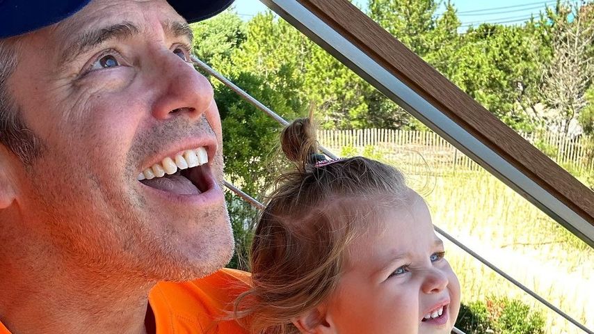 Andy Cohen mit seiner Tochter Lucy Eve im Juli 2023