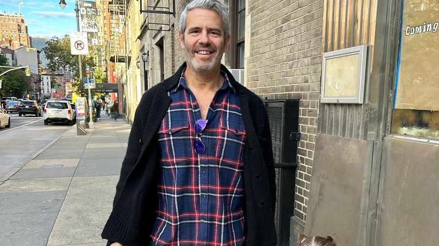 Andy Cohen mit seiner Tochter Lucy Eve, Oktober 2023
