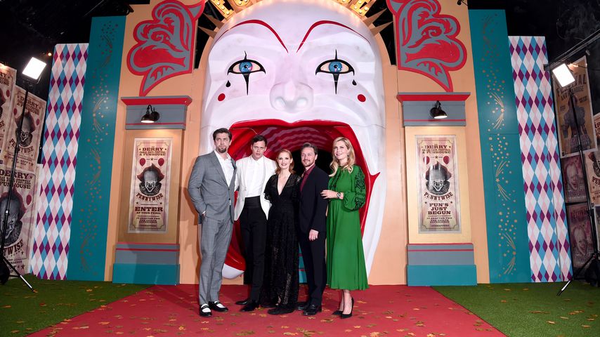 Andy Muschietti, Bill Skarsgård, Jessica Chastain und James McAvoy