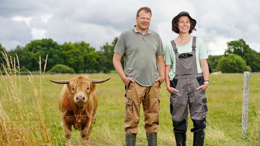 Andy und Maya bei "Bauer sucht Frau" 2020