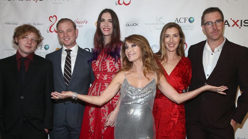 Seltenes Pic mit den Kids von "Dr. Quinn"-Star Jane Seymour