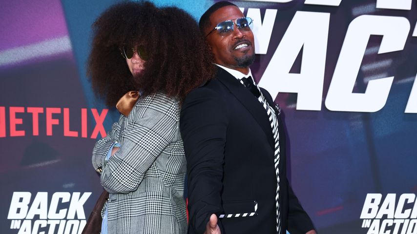 Anelise und Jamie Foxx in Berlin im Januar 2025