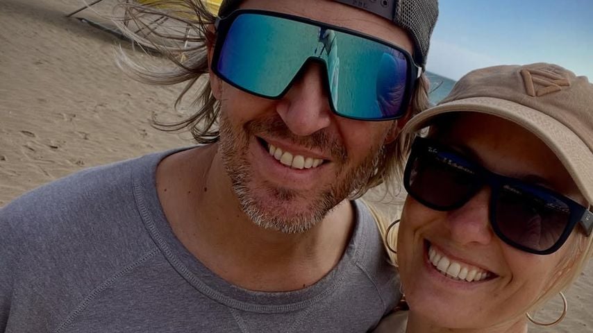 Angela Finger-Erben mit ihrem Mann Jens Diestelkamp, Januar 2026