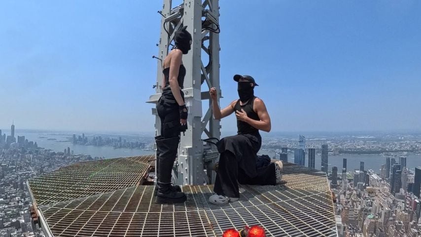 Verhaftung nach viralem Antrag auf dem Empire State Building
