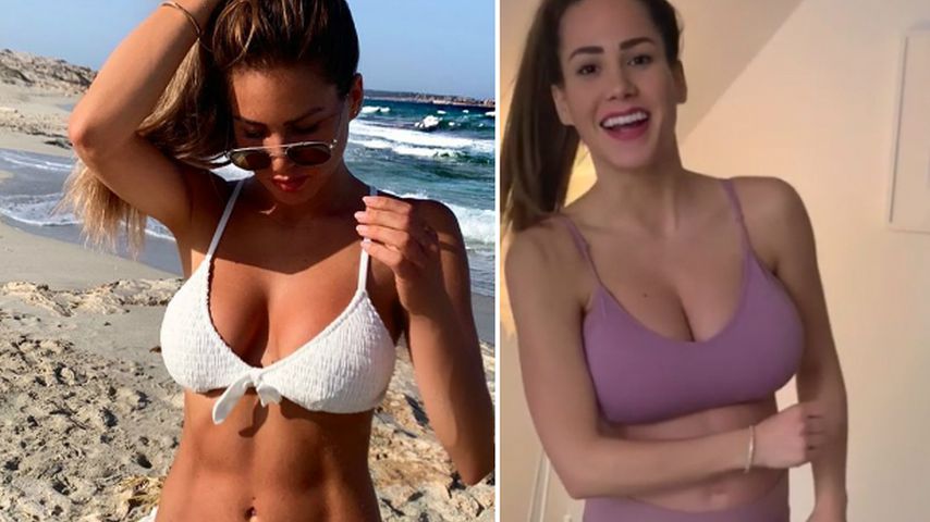 Haben Angelina Hegers Brüste einen Schwanger-Schub gemacht?