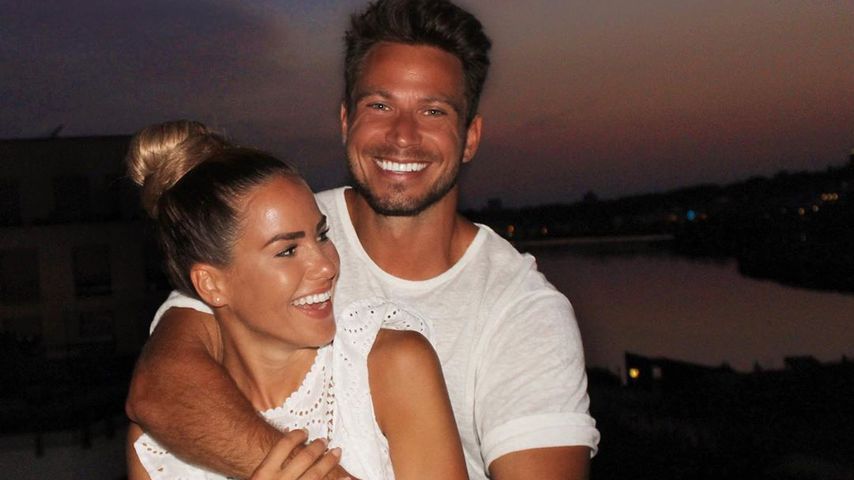 Strahle-Pic: Angelina Heger bringt Basti Pannek zum Lachen