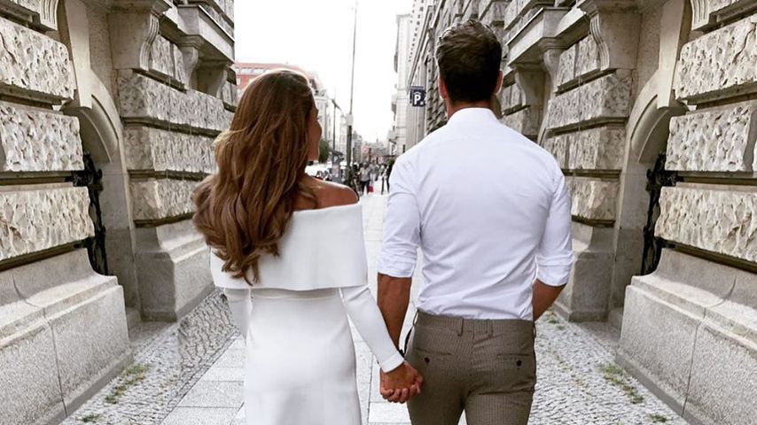 Angelina Heger und Sebastian Pannek