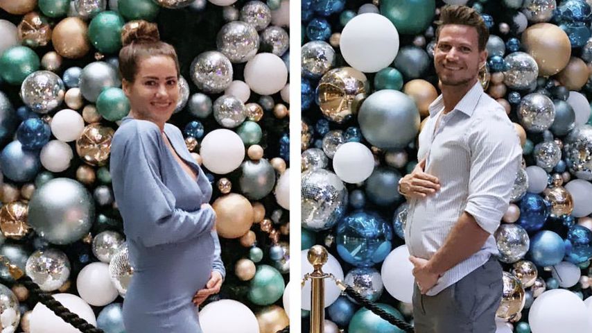 Angelina Heger und Sebastian Pannek in Dubai, Dezember