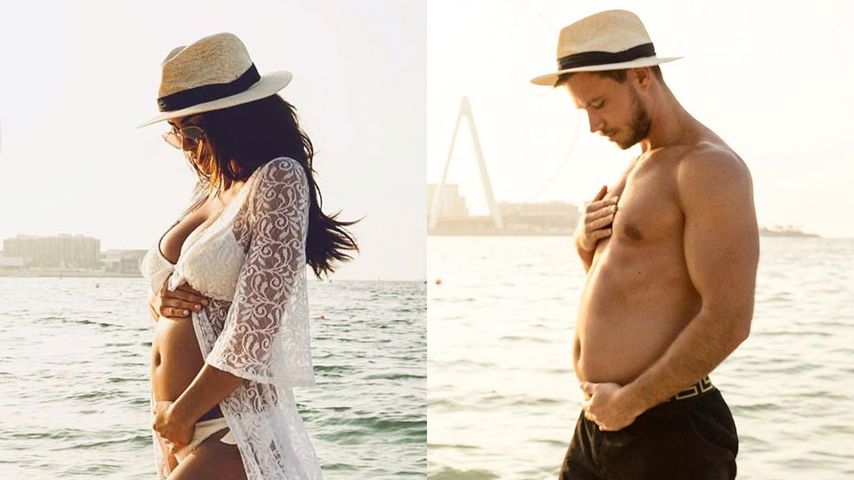 Angelina Heger und Sebastian Pannek, Dezember 2019, Dubai