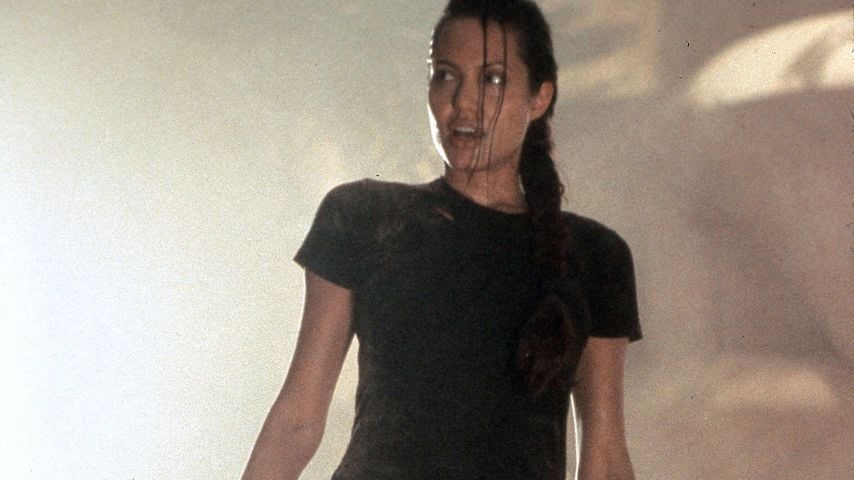 Angelina Jolie als Lara Croft in "Lara Croft: Tomb Raider", 2001
