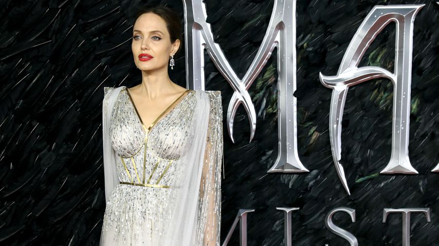 Angelina Jolie bei der "Maleficent: Mächte der Finsternis"-Premiere in London