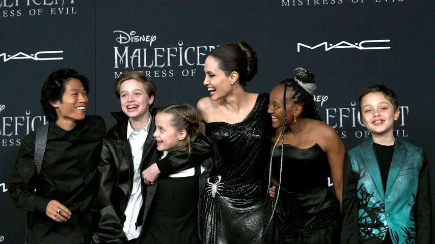 Selten: Angelina Jolie spricht über Hautfarben ihrer Kinder