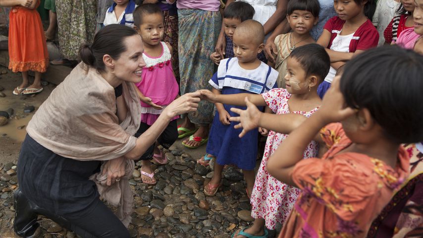 Angie liebt Angie: Angelina Jolie outet sich als Merkel-Fan