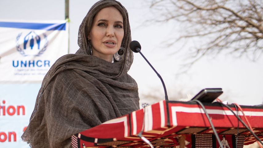 Angelina Jolie in Burkina Faso