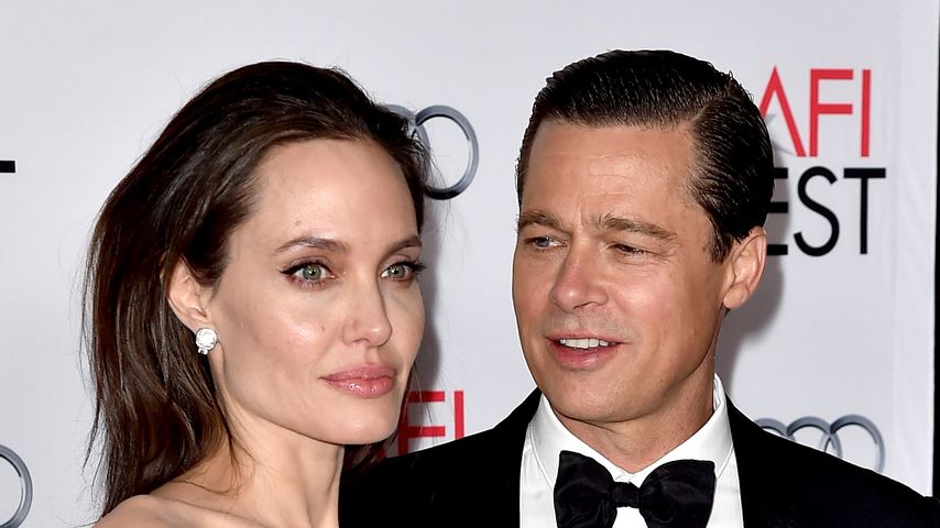 Angelina Jolie und Brad Pitt im November 2015