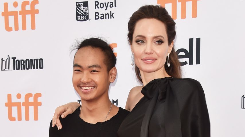 Angelina Jolie und ihr Sohn Maddox Jolie-Pitt