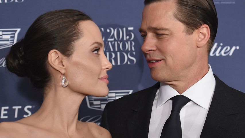 Angelina Jolie und Brad Pitt im November 2015