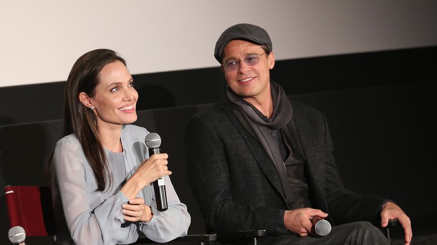 Angelina Jolie und Brad Pitt bei einem "By The Sea"-Screening , 2015