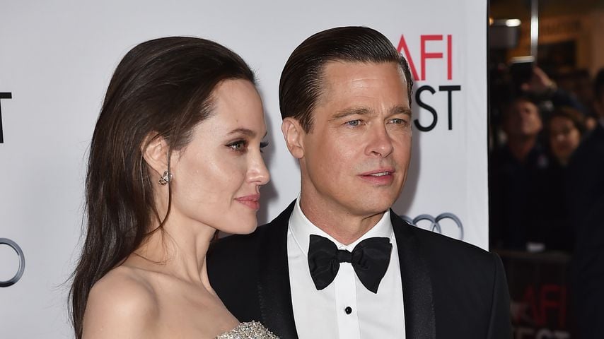 Angelina Jolie und Brad Pitt im November 2015