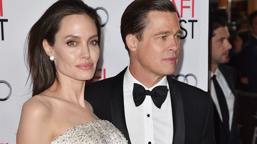 Angelina Jolie und Brad Pitt im November 2015