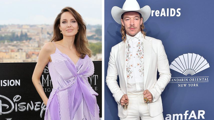 Irre Kombi: Angelina Jolie genießt einen Abend mit DJ Diplo