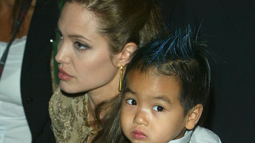 Angelina Jolie und ihr Sohn Maddox 2004
