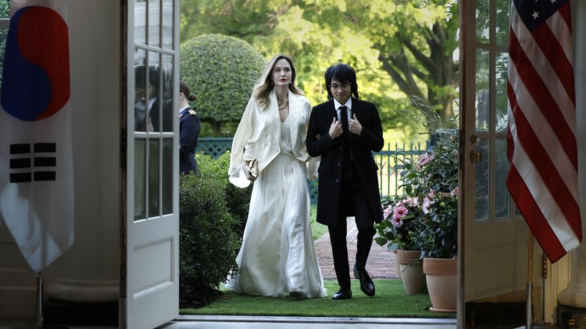 Angelina Jolie und ihr Sohn Maddox Jolie-Pitt