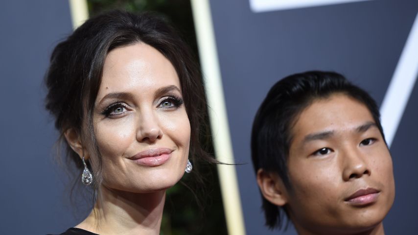 Angelina Jolie und ihr Sohn Pax, 2018