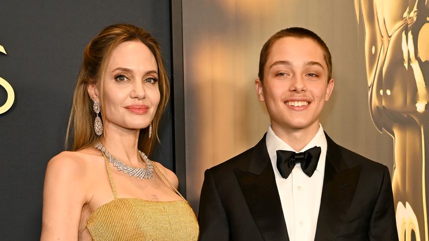 Angelina Jolie und Knox Jolie-Pitt im November 2024