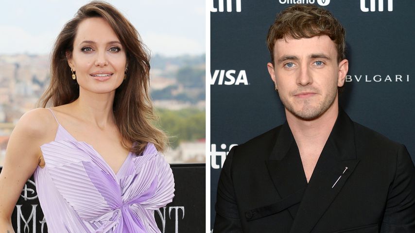 Geht da was? Angelina Jolie und Paul Mescal beim Kaffee-Date