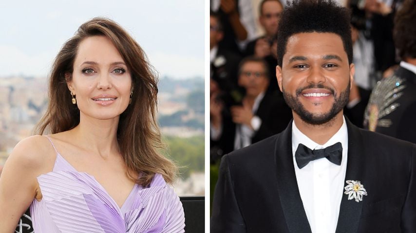 Insider verrät: So happy ist Angelina Jolie mit The Weeknd