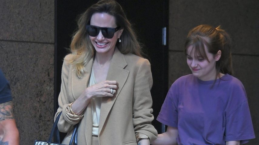 Angelina Jolie und Vivienne Jolie-Pitt im August 2023