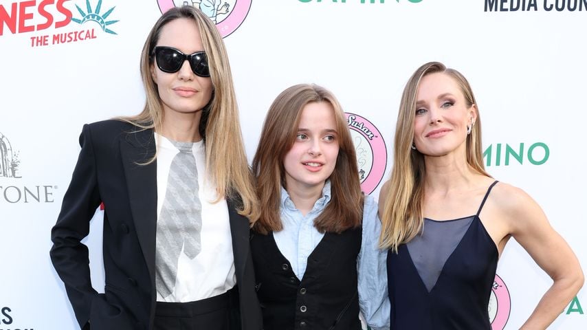 Angelina Jolie, Tochter Vivienne und Kristen Bell, Mai 2024