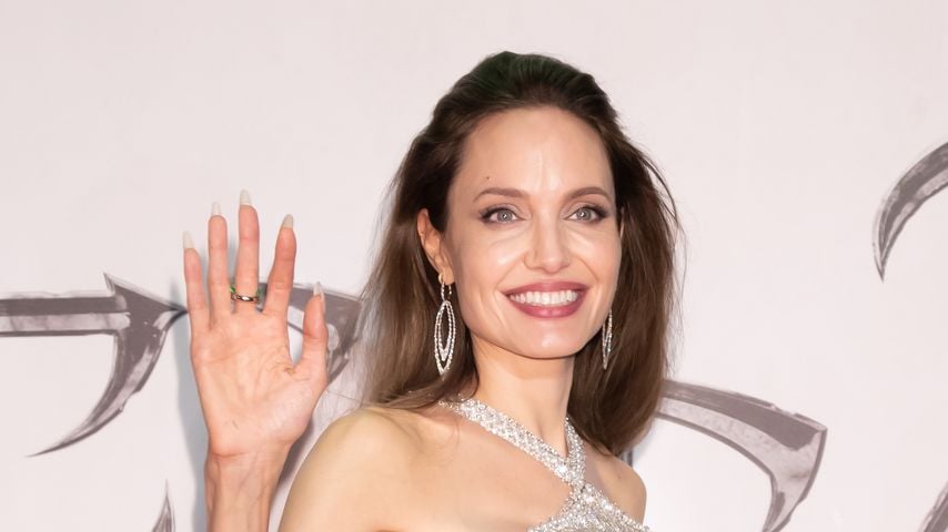 Angelina Jolie bei der "Maleficent:Mistress of Evil"-Premiere in Tokio, 2019